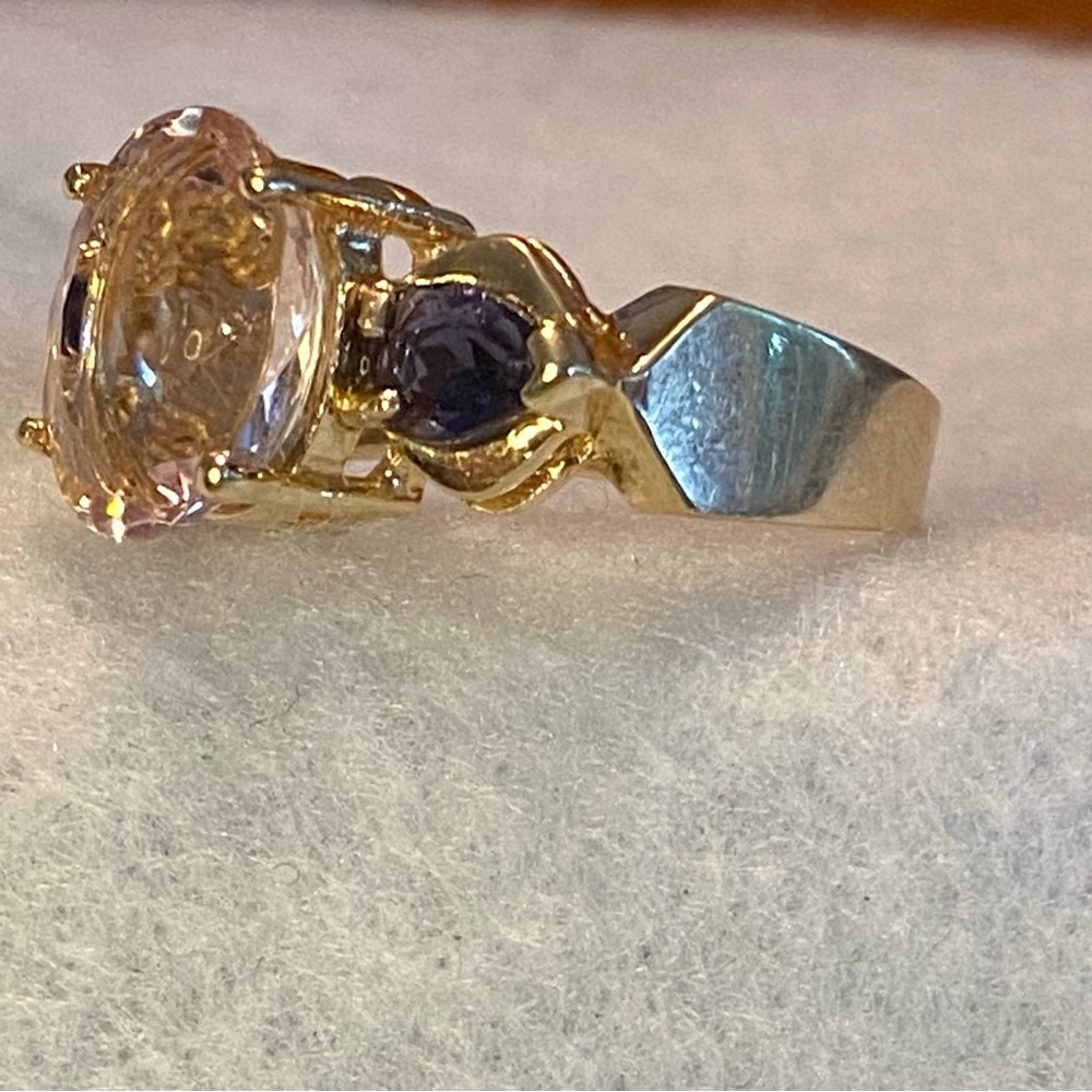 Morganite ring - Picture 2 of 10